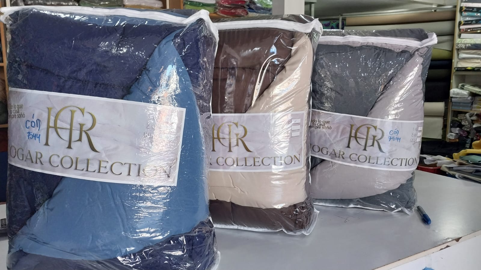 Acolchado Reversible Hogar Collection 1½